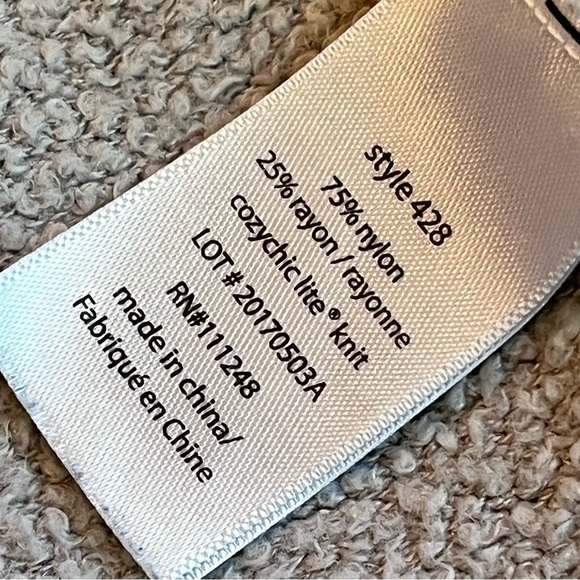 Barefoot Dreams Cardigan Cozy Chic Lite Essential Long Open Front Pockets Small - Picture 9 of 9